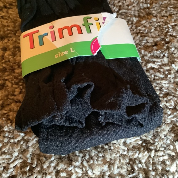 Trimfit girl's opaque tights, color black, size: L (8-10) - Picture 3 of 9